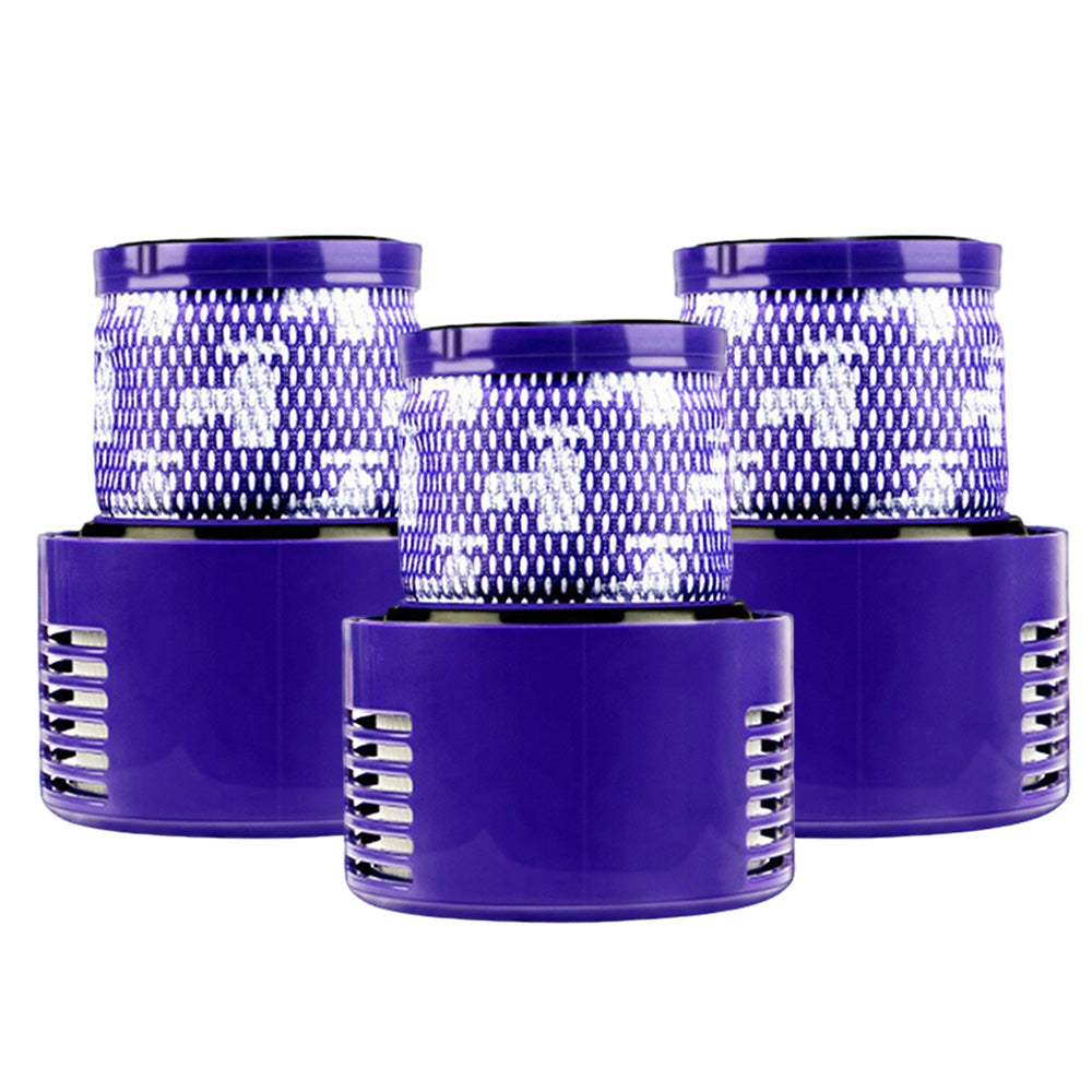 3XWashable HEPA Pre Motor Filter Compatible with Dyson V10 SV12 Vacuum