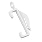 24 Pack PVC Curtain Track Rollers Side Glide Pulleys for Curtain Tracks