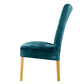 2Pcs Velvet Dining Chair Covers Stretch Slipcovers for Dining Room Chairs