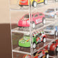 Car Model Display Case Clear Storage Rack for Toy Car Collection