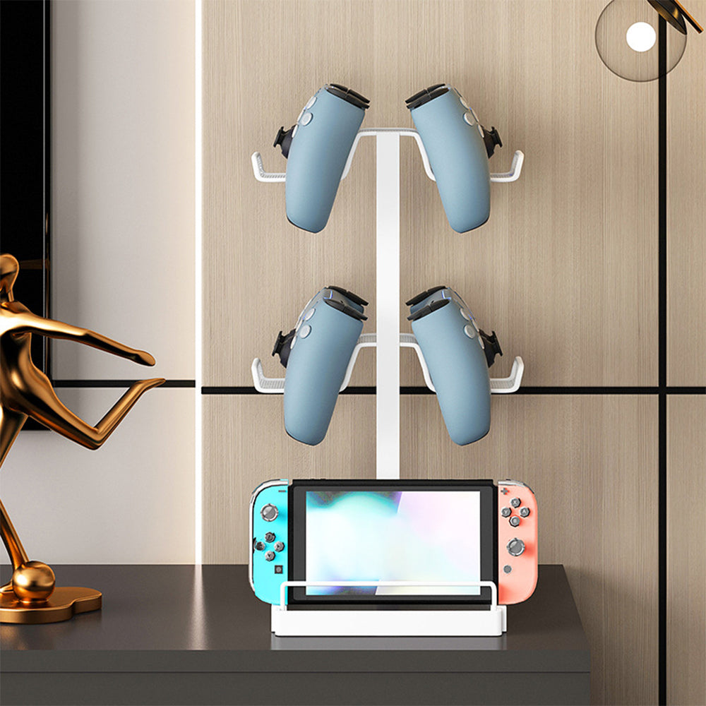 Universal Carbon Steel Game Controller and Headphone Stand Holder
