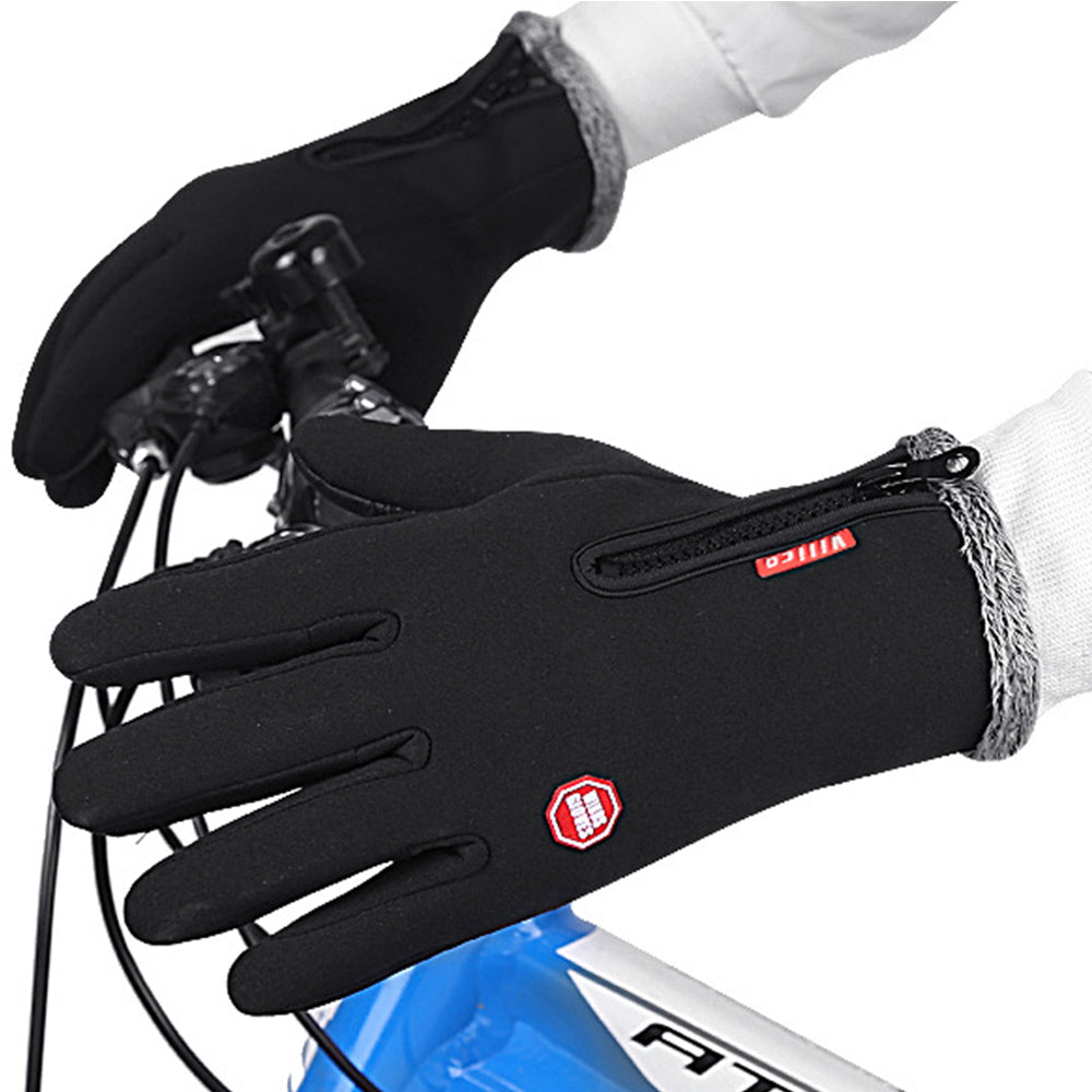 Thermal Windproof Touchscreen Gloves-XL