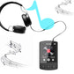 Portable Bluetooth 5.0 MP3 Player with FM Radio Clip On Sports Music Player