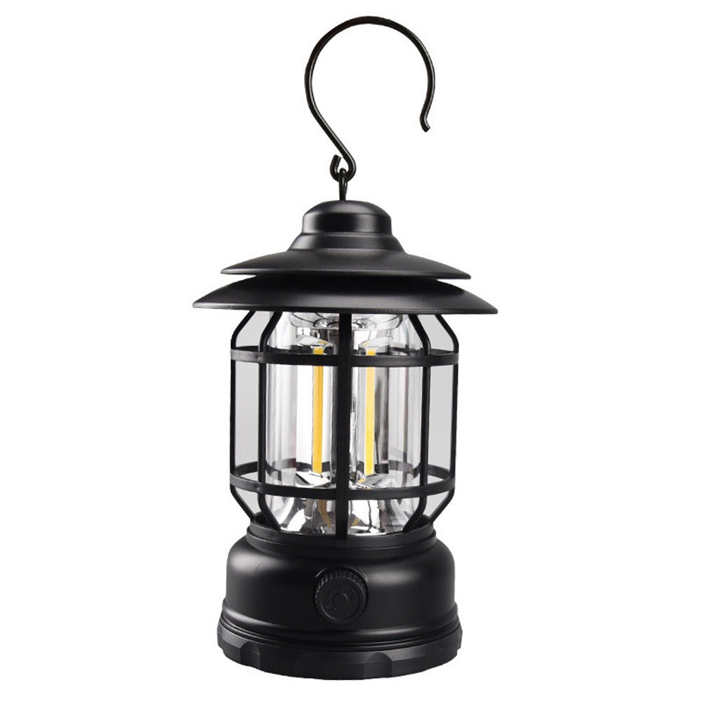 Rechargeable Retro Tent Camping Night Lamp