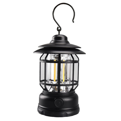 Rechargeable Retro Tent Camping Night Lamp