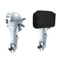 Outboard Motor Cover Engine Dust Cover Waterproof UV Resistant for Boat-Black