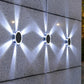 4Pcs Solar Ground Lights Bright In-Ground Outdoor Landscape Lighting Pathway Lawn Patio Yard Deck