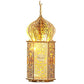 Christmas Wooden Lantern – Decorative Carved Hollow LED Night Light for Holiday Home Decor