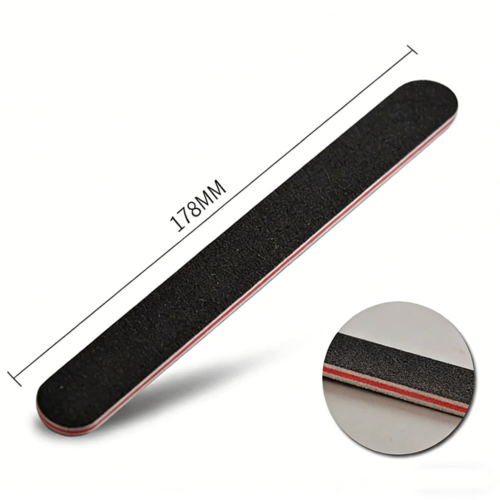24 Pcs Professional Double Sided Fingernail File for Acrylic Gel Nails