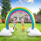 Inflatable Rainbow Sprinkler Extra Large Outdoor Water Toy