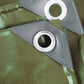 Heavy Duty Waterproof Canvas Tarp with Metal Grommets for Camping Sunshade Rain Cover