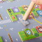 Adhesive Letter Matching Parking Maze Learning Educational Toddler Toy