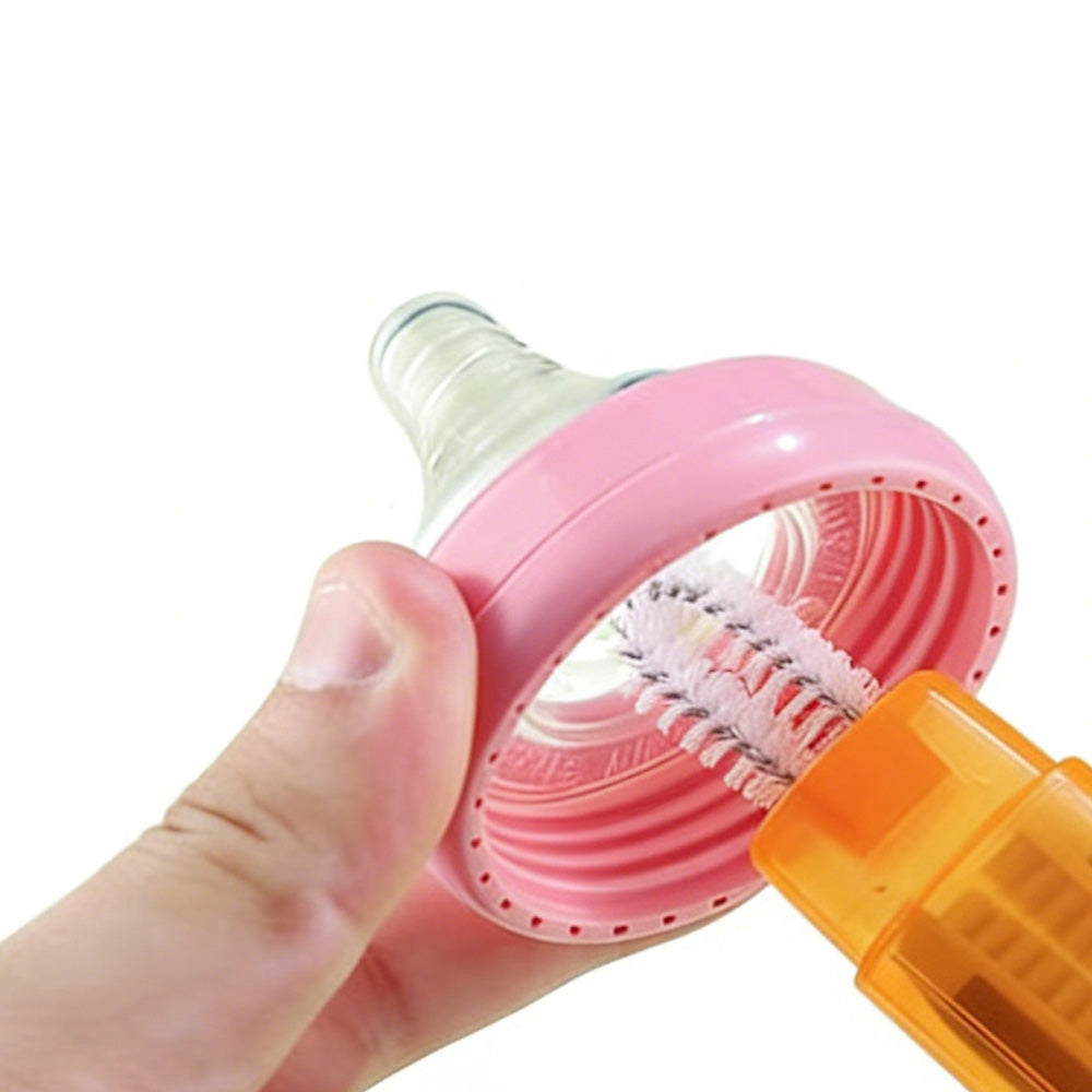 Bottle Brush Set 5 in 1 Water Bottle Cleaning Brush Lid Gap Detail Washer Brush Kit