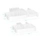 Expandable Food Container Lid Organizer with Adjustable Dividers