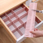 24Pcs Adjustable Drawer Divider DIY Storage Organiser for Cabinets