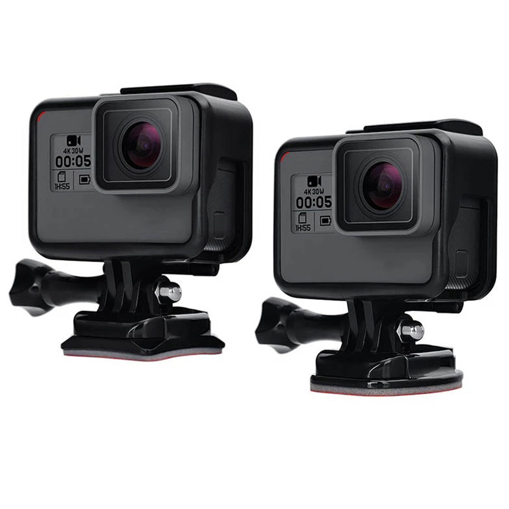 36 PCS Adhesive Mounts Compatible with GoPro Hero Series Flat and Curved Mounts for Action Camera