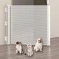 Retractable Dog Gate for Outdoor Staris Hallways Doorways No Drill