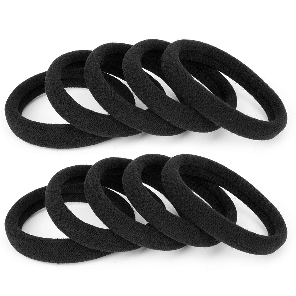 150Pcs Elastic Black Hair Bands
