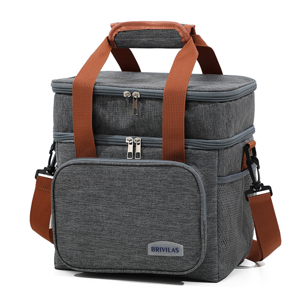 Outdoor Portable Lunch Bag Thermal Insulated Food Container Cooler Bag
