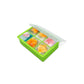 Silicone Ice Tray Mold with Lid Makes 6 Large Cubes