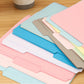 30 Pack File Folder Index Tabs Manila Paper Labels Morandi Colors for Office School