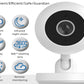 Total Coverage Security Camera with Night Vision, Two-Way Audio and Dual Storage