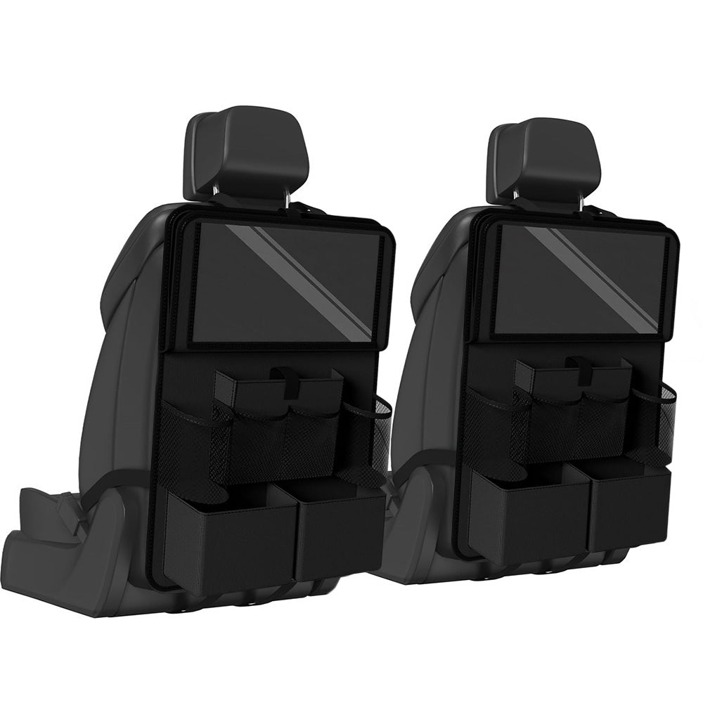 2XCar Backseat Organizer with Foldable Tray Table Road Trip
