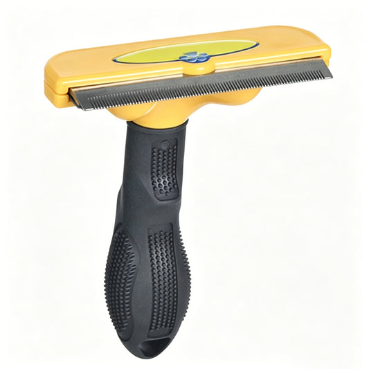 Pet Grooming Deshedding Tool Stainless Steel Dog Cat Shedding Comb Brush