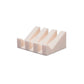 2Pcs Silicone Soap Dish Holder Set Non-Slip Draining Soap Box