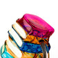 Painted Book Stack Coffee Mug Vintage Novelty Glass
