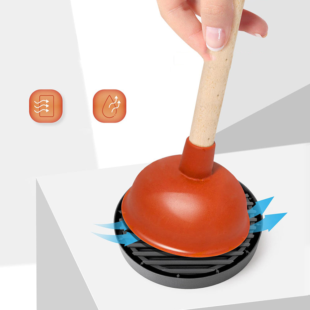2Pcs Universal Toilet Plunger Holder Drying Pad