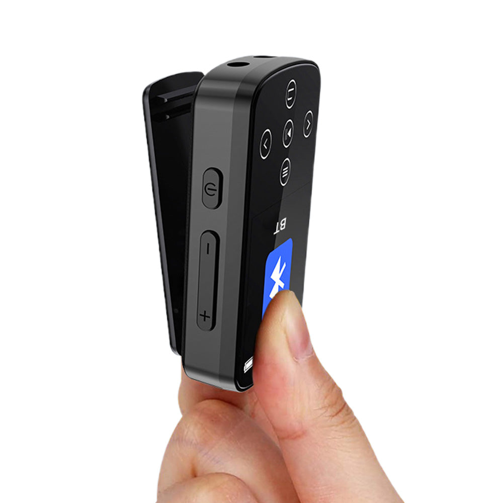 MP3 Player With Bluetooth Clip Music Voice Recorder With Memory Card