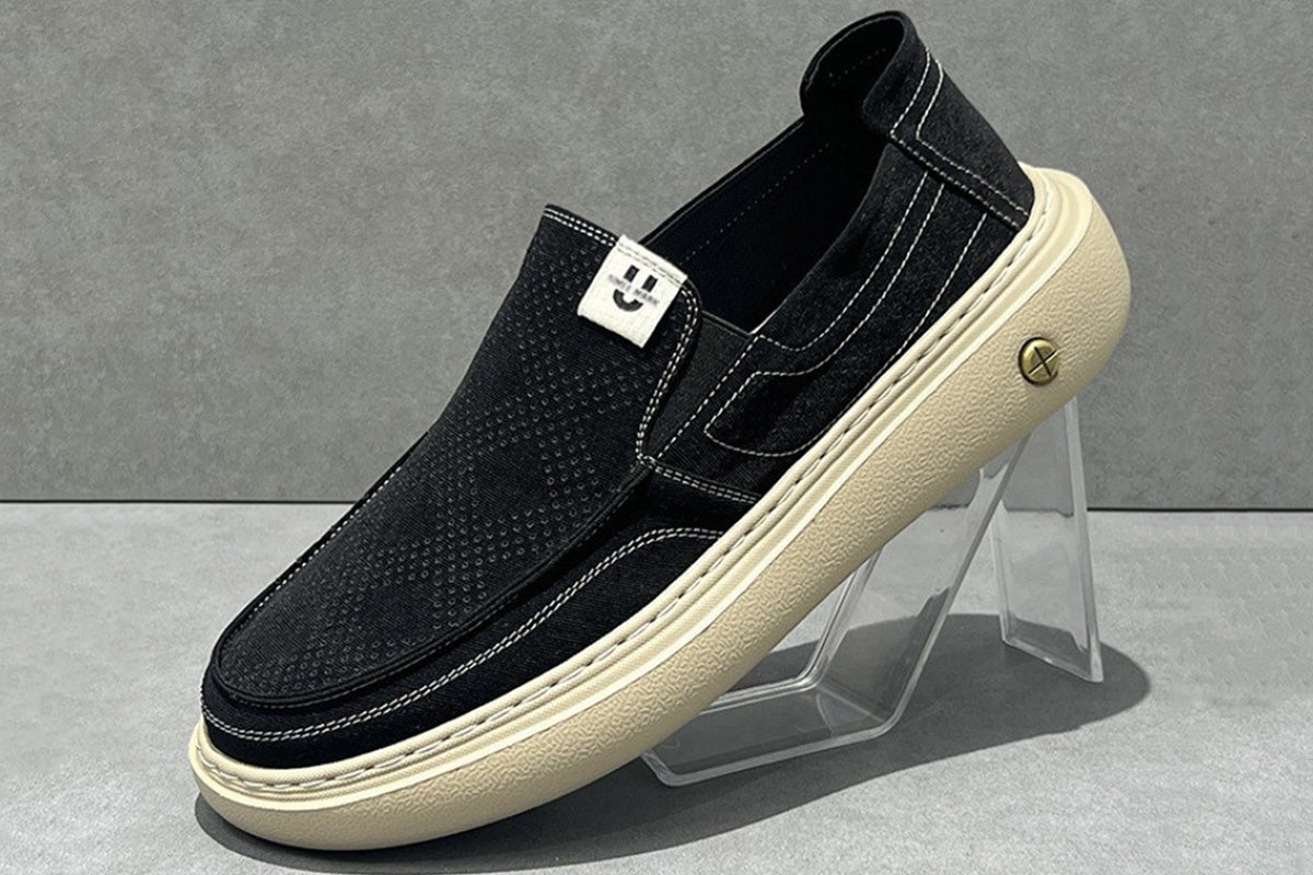 Men Breathable Hollow Slip-on Loafers Casual Shoes