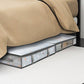 2Pcs Large Capacity Breathable Mesh Under Bed Storage Bag with Handles