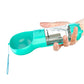 4 in 1 Pet Feeder Dog Cat Puppy Water Bottle Cup with Poop Bag Holder for Yorkie