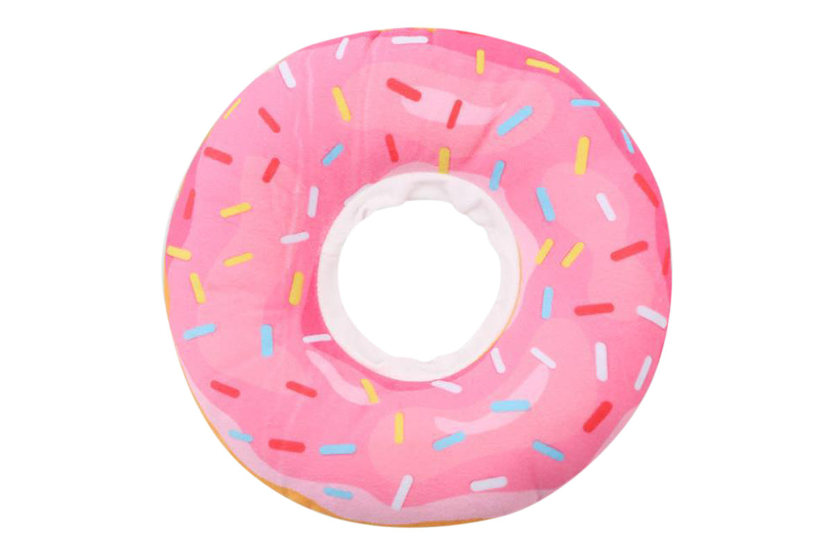 Cat Cone Soft Collar Adjustable Kitten Recovery Cones Cat Donut Collar-Pink