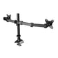 Dual Monitor Arm Mount Desk Stand For 13-27Inch Screen TV Max 9KG