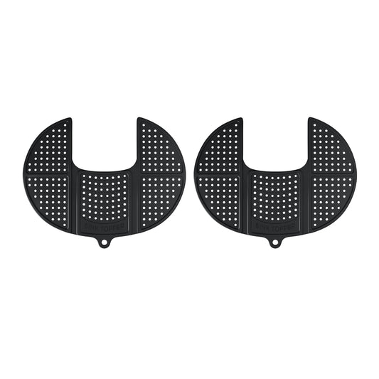 2Pcs Foldable Silicone Makeup Brush Cleaning Mat