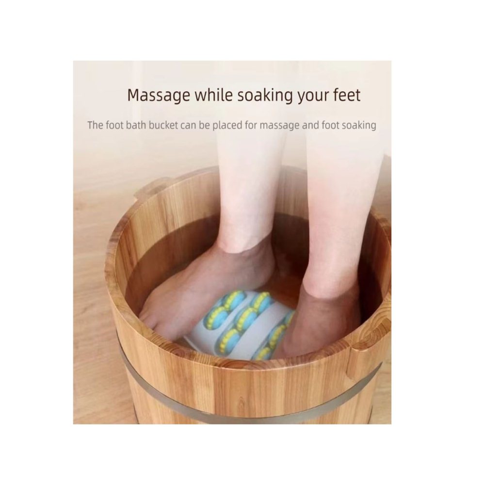 2Pcs Elliptical Foot Massagers Roller Press Foot Finger Press Plates