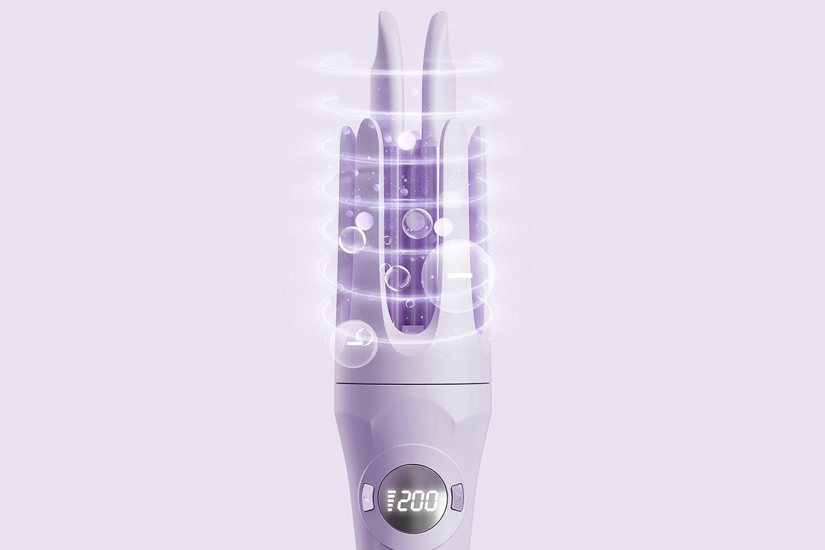 Auto Rotating Wireless Hair Curler 32mm for All Hair Types