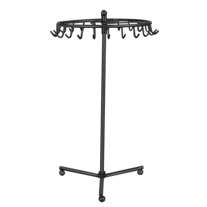 Jewelry Rotating Ring Necklace Display Rack with 23 Hooks