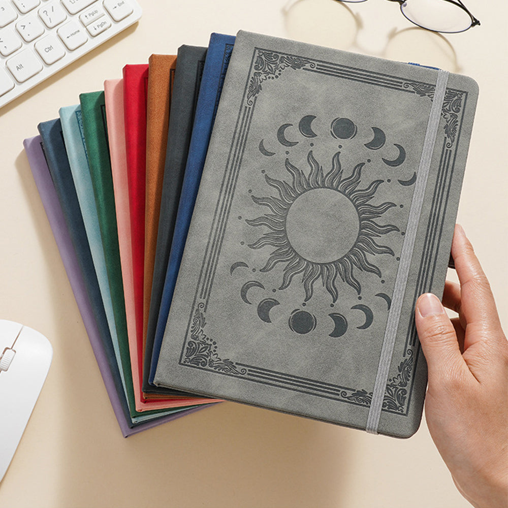 A5 Vintage PU Cover Notebook Notepad and Travel Journal