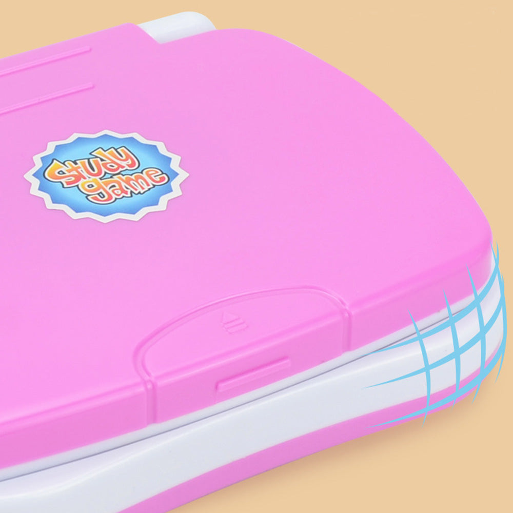 Pretend Laptop Toy with Music for Bilingual Learning Above 4 Years