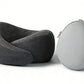 Travel Memory Foam Neck Pillow with Storage Box Eye Mask Earplugs