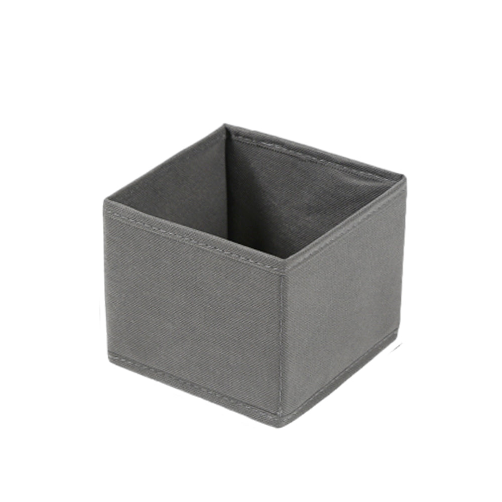 6Pcs Foldable Drawer Organizer Sock Underwear Storage Box with Zipper