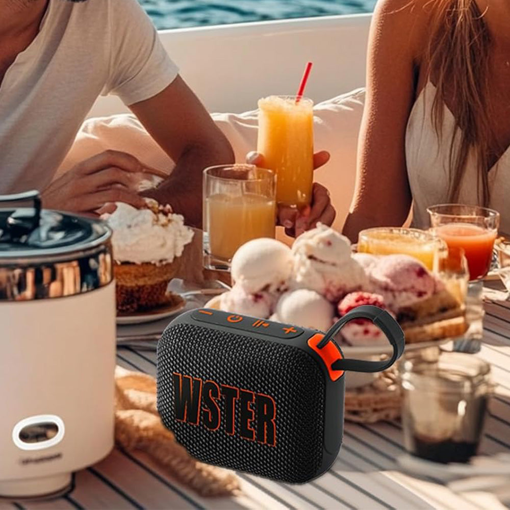 Mini Portable Outdoor Bluetooth 5.4 Speaker IPX4 Waterproof TWS Pairing