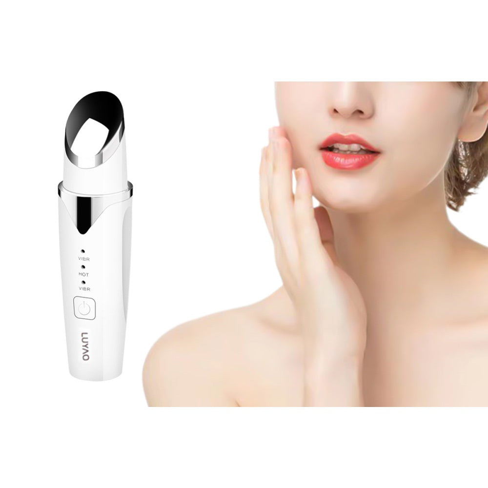 Warm Eye Massager for Dark Circle Relief & Fine Line Care