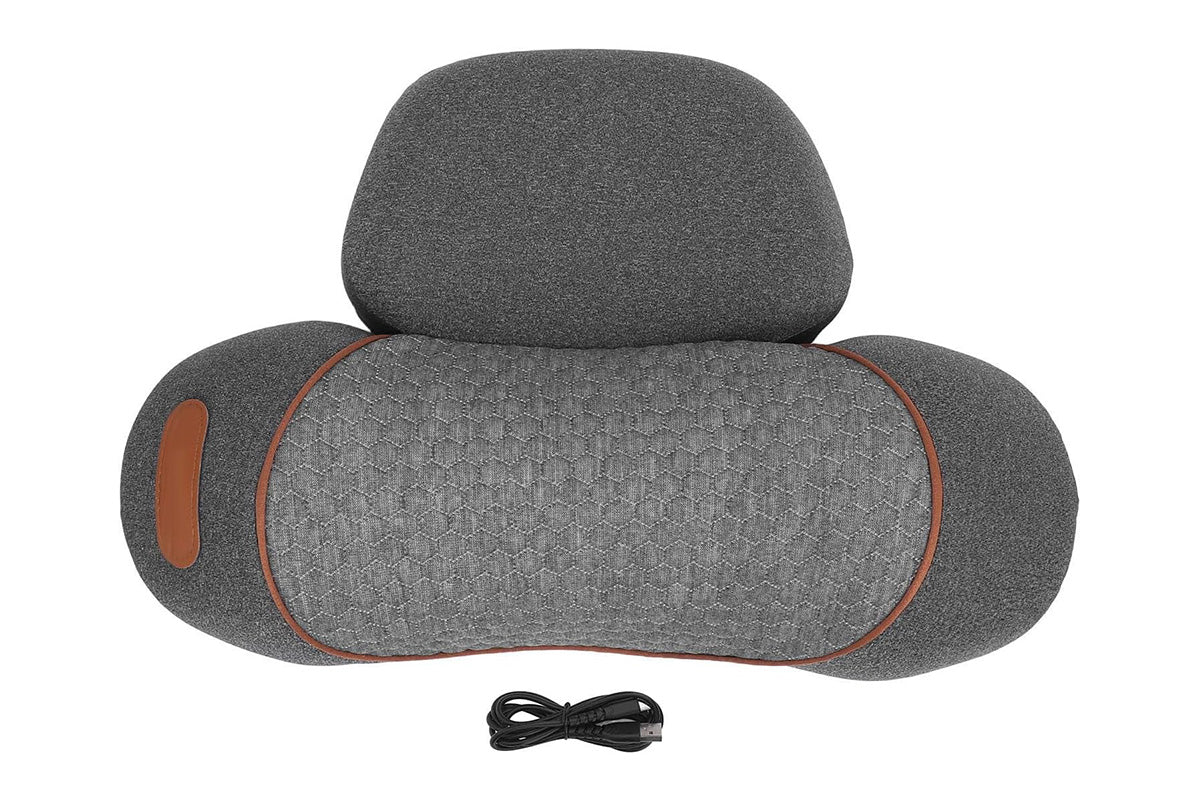 3-in-1 Neck Massager Pillow for Shoulder Deep Tissue with Heating and Traction Function