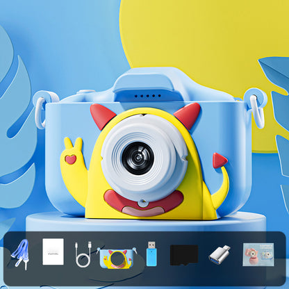 Kids Digital Camera Portable Digital Video Camera with 64G TF Card and Card Reader