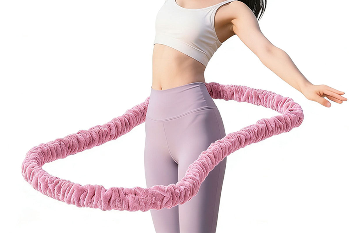 1.4KG Soft Spring Plush Hula Hoop for Weight Loss Exercise Hoop for Home Gym